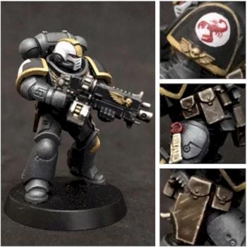 Red Scorpions Veteran Details by KennysFigureProjects