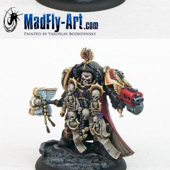 Blood Angels Terminator Chaplain by MadFlyArtStudio