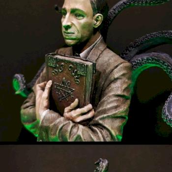 HP Lovecraft Bust by JAB
