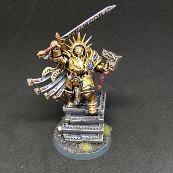 LORD CELESTANT STORMCAST ETERNALS WARHAMMER AOS by juanlurockerman