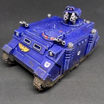 RAZORBACK / RHINO ULTRAMARINES SPACE MARINES WARHAMMER by juanlurockerman