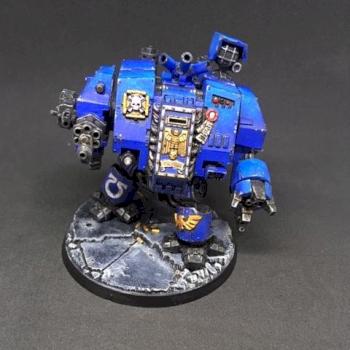 DREADNOUGHT ULTRAMARINES SPACE MARINES by juanlurockerman