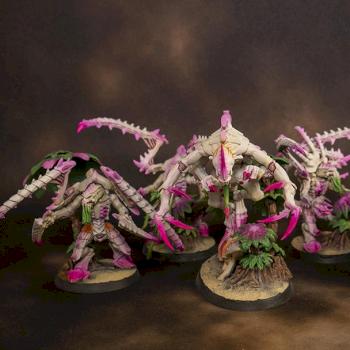 Orchid Tyranids Kill Team by White Metal Games