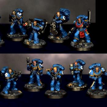 Space Marine Heroes Ultramarines by PittsPilot