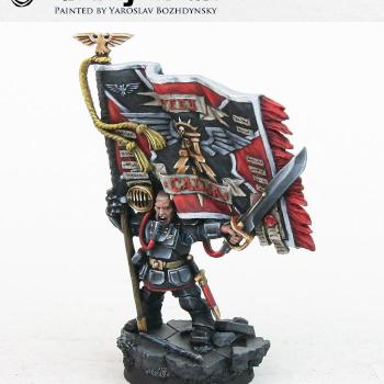 Colour Sergeant Jarran Kell by MadFlyArtStudio