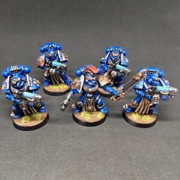 STERNGUARD VETERAN SQUAD ULTRAMARINES SPACE MARINES WARHAMMER 40k by juanlurockerman
