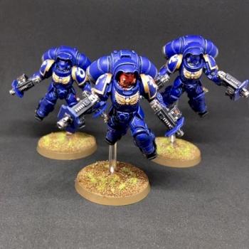 PRIMARIS INCEPTORS ULTRAMARINES SPACE MARINES WARHAMMER 40k by juanlurockerman