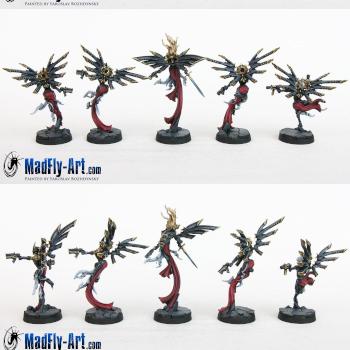 Sisters Icariates Command Group by MadFlyArtStudio
