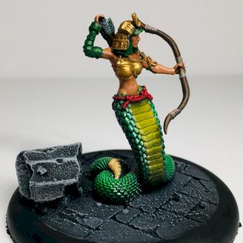 L5R Naga Huntress by Privateer Press by BigBadAndy