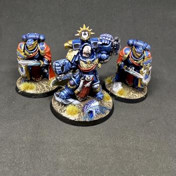 MARNEUS CALGAR ULTRAMARINES CHAPTER MASTER SPACE MARINES WARHAMMER 40k by juanlurockerman