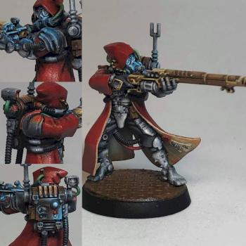 Skitarii Ranger by ABrushWithDeath