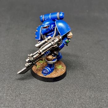 SPACE MARINE 30TH ANNIVERSARY ULTRAMARINES SPACE MARINES WARHAMMER 40k by juanlurockerman