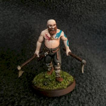 V and V miniatures Viking Berserker by jibster