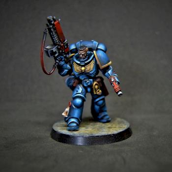 Lieutenant Primaris SPACE MARINES ULTRAMARINES 2 by pentafigs