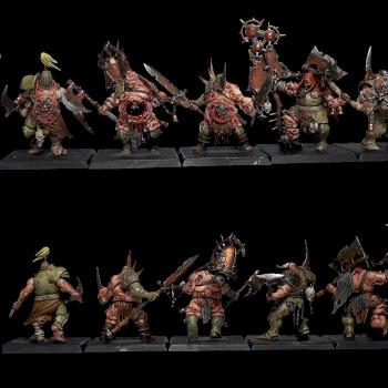 Putrid Blightkings by UncleScorp