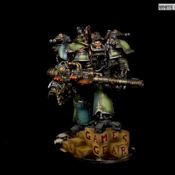 Steampunk Knight Dominus Kit Bash by White Metal Games