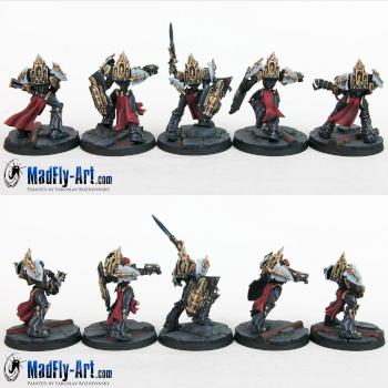 Knights of the Chalice Command Group by MadFlyArtStudio