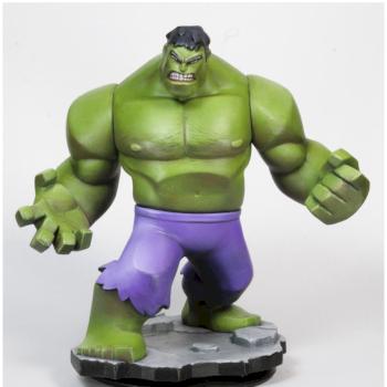 Disney Infinity Hulk, repainted with consummate skill by Fentible