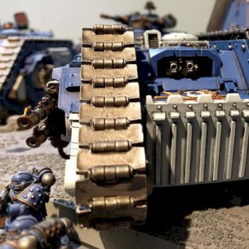 Land Raider Phobos Mk I - front by CaptainVivorus