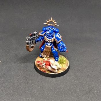 CAPTAIN CAPITAN ULTRAMARINES SPACE MARINES WARHAMMER 40k by juanlurockerman