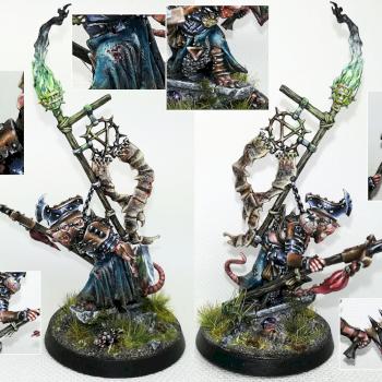 Skaven Warlord by Turquoise Rat Art