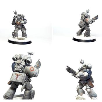 Converted Primaris Space Marine Apothecary by ticker.tocker