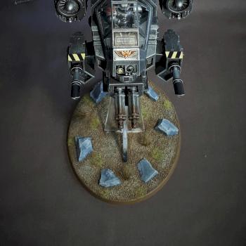 Grey Knights Stormtalon Gunship by Matias