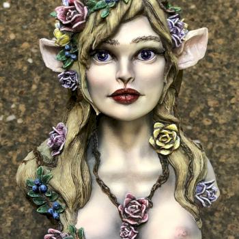 Faun Girl Bust from Nikita Lebedev by TPhilbrick
