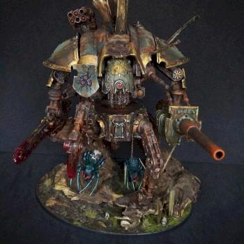 Death guard renegade knight conversion by Alien_painter