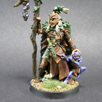 wood elf wizard by mikecarrero