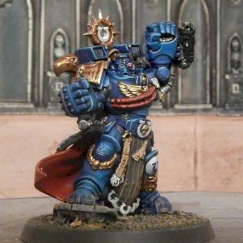 Marneus Calgar, Ultramarines Chapter Master by P4Painting