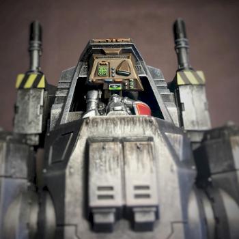 Grey Knights Stormtalon Gunship - interior by Matias