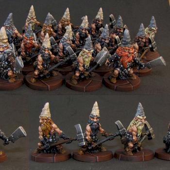 Dwarf Warriors by Yarchmon