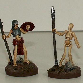 Skeleton Spears by Chocolate Thief