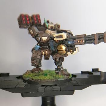 Tau D'yanoi Broadside by TyranidPainter