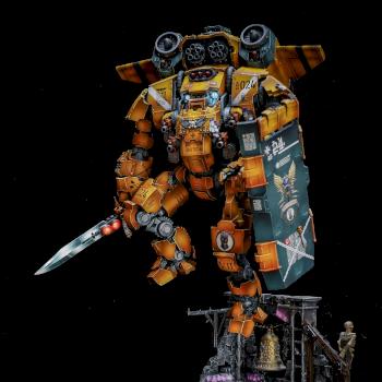 Warhammer 40k Jump Pack Dreadnought by Dung Hoang