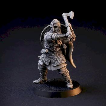 Vendel Era warlord - 28mm miniature by Brother Vinni