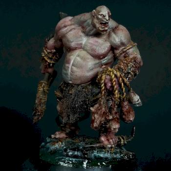 Mordheim Ogre Bodyguad by Mortighaar Minis
