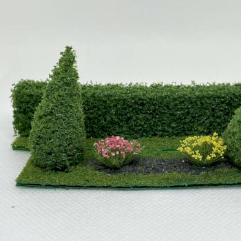 Shrubbery and Flowers by Rosco