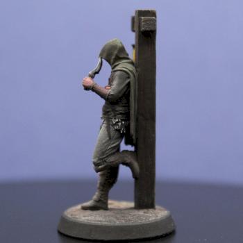 Exiled Elf Warrior by Pauls Nano Painting