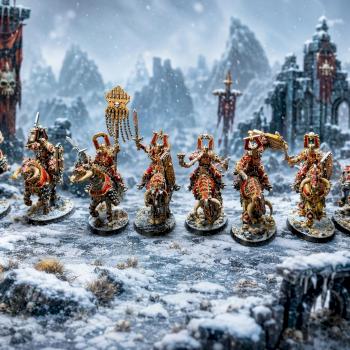 Chaos Knights of Khorne by Alternativechaos