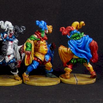 Zombie Clowns by Hues_of_fantasy
