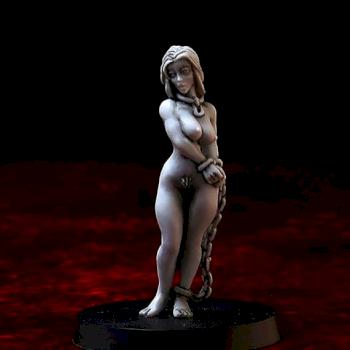 Slave girl miniature by Brother Vinni by Brother Vinni