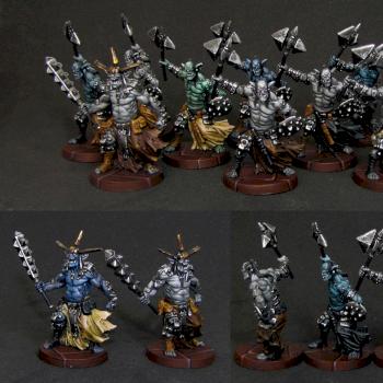 Orc Enforcers by Yarchmon
