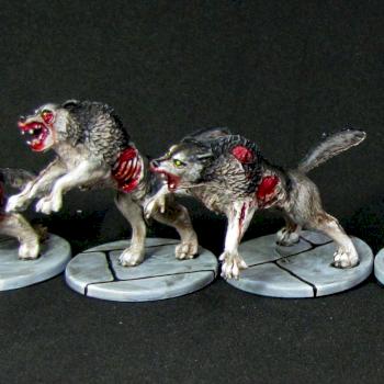 Grey Wolves by Hues_of_fantasy