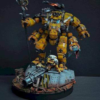 Warhammer 40k Four-Hand Dreadnought by Dung Hoang