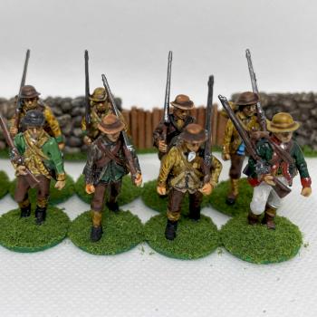 American Revolutionary War Minutemen by Rosco