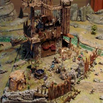 ork village by enanoart
