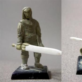 Elfe premiere tentative de sculpture - ! by french attitude