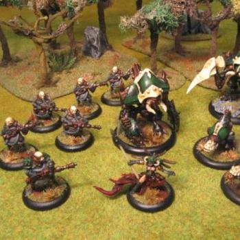Part of my Cryx force by PaleKing